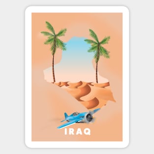 Iraq Travel poster Sticker